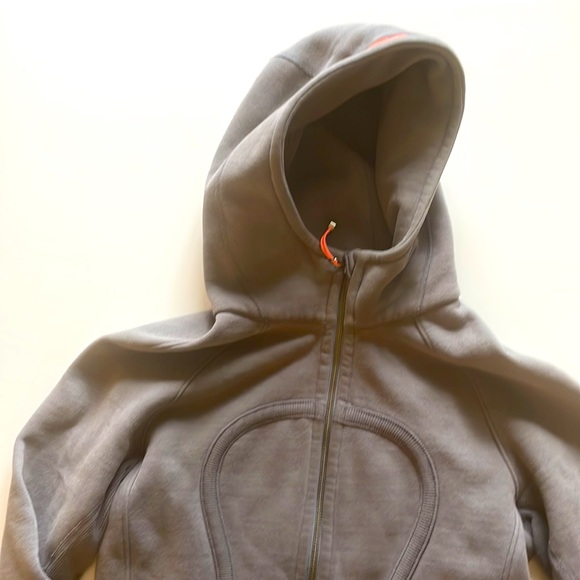 Grey Size 6 Lululemon Hoodie - Picture 2 of 3